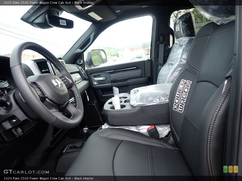 Black Interior Photo for the 2020 Ram 2500 Power Wagon Crew Cab 4x4 #138234451
