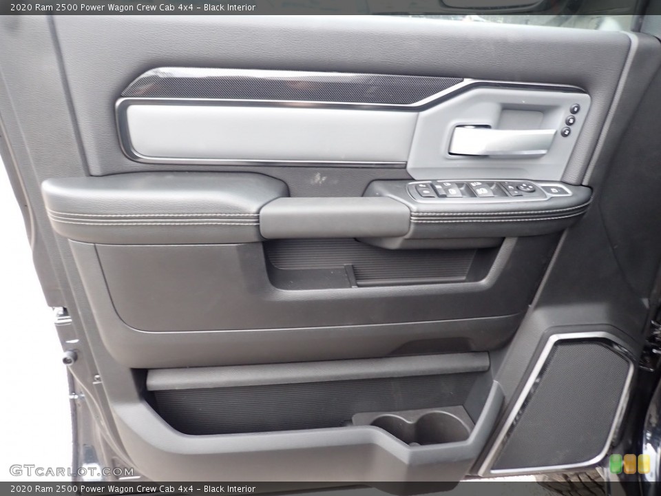 Black Interior Door Panel for the 2020 Ram 2500 Power Wagon Crew Cab 4x4 #138234475