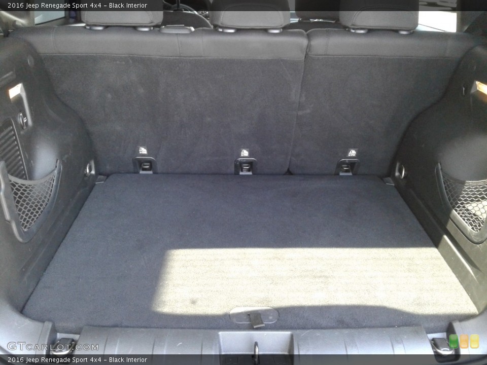Black Interior Trunk for the 2016 Jeep Renegade Sport 4x4 #138235781