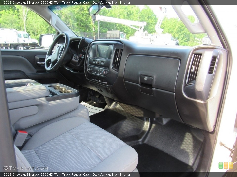 Dark Ash/Jet Black Interior Dashboard for the 2018 Chevrolet Silverado 2500HD Work Truck Regular Cab #138238390