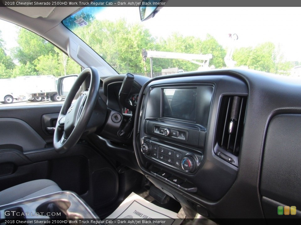 Dark Ash/Jet Black Interior Controls for the 2018 Chevrolet Silverado 2500HD Work Truck Regular Cab #138238499