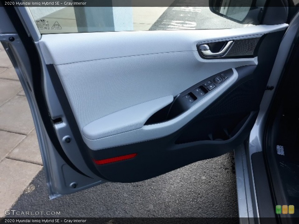 Gray Interior Door Panel for the 2020 Hyundai Ioniq Hybrid SE #138238969
