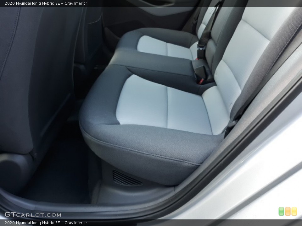 Gray Interior Rear Seat for the 2020 Hyundai Ioniq Hybrid SE #138239032