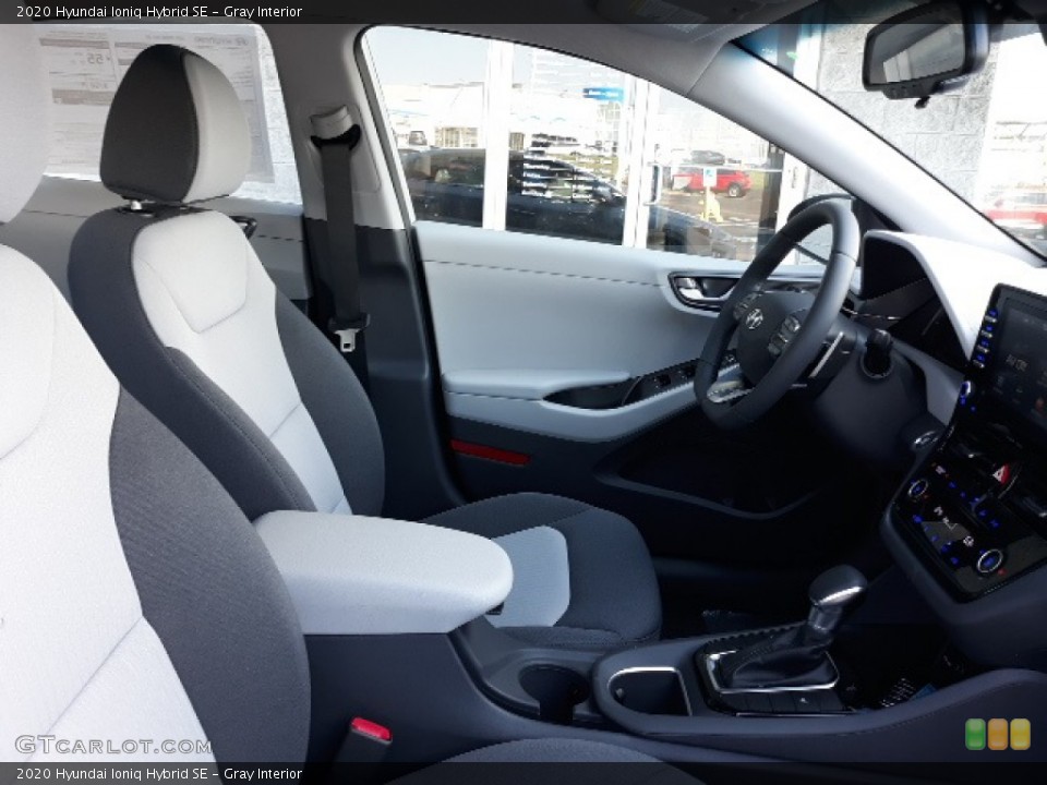 Gray Interior Photo for the 2020 Hyundai Ioniq Hybrid SE #138239194