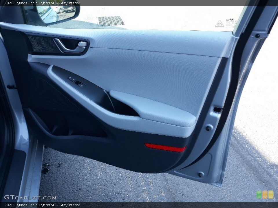 Gray Interior Door Panel for the 2020 Hyundai Ioniq Hybrid SE #138239242
