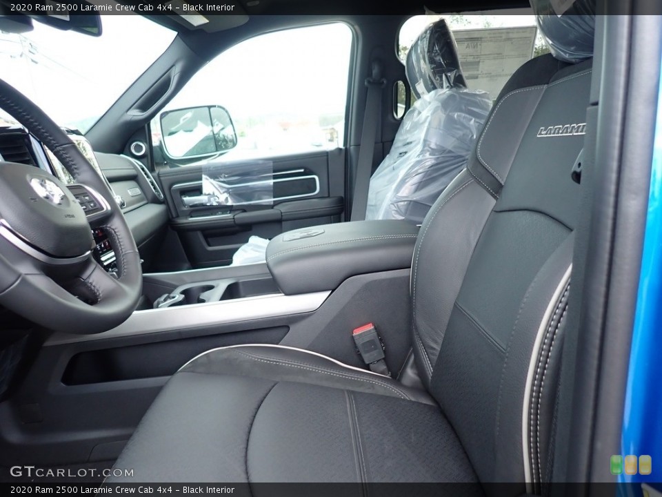 Black Interior Photo for the 2020 Ram 2500 Laramie Crew Cab 4x4 #138239542