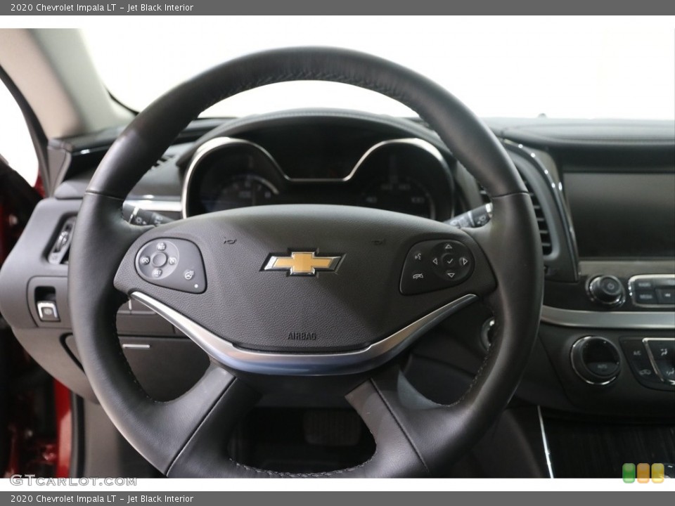 Jet Black Interior Steering Wheel for the 2020 Chevrolet Impala LT #138240862