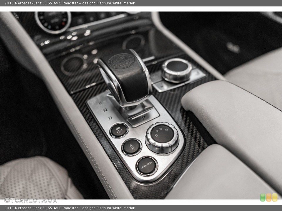 designo Platinum White Interior Transmission for the 2013 Mercedes-Benz SL 65 AMG Roadster #138247031