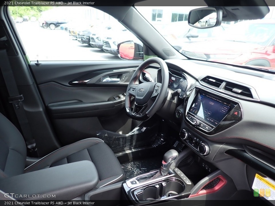 Jet Black Interior Dashboard for the 2021 Chevrolet Trailblazer RS AWD #138247979