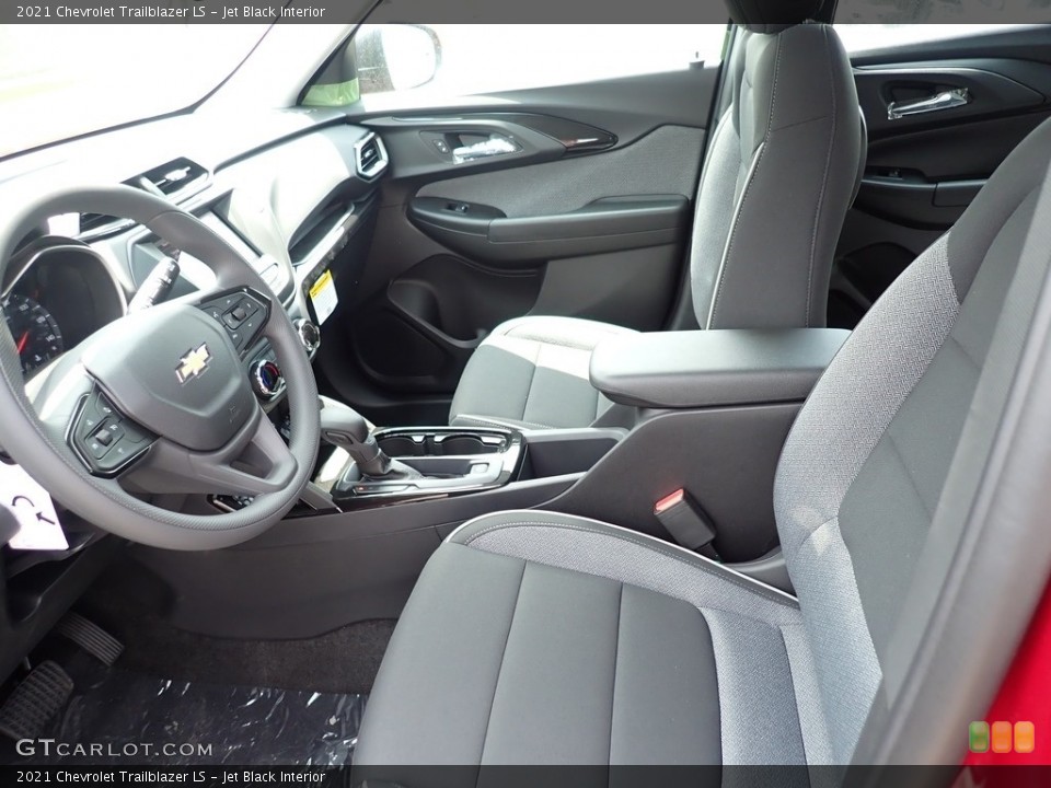 Jet Black Interior Front Seat for the 2021 Chevrolet Trailblazer LS #138248513