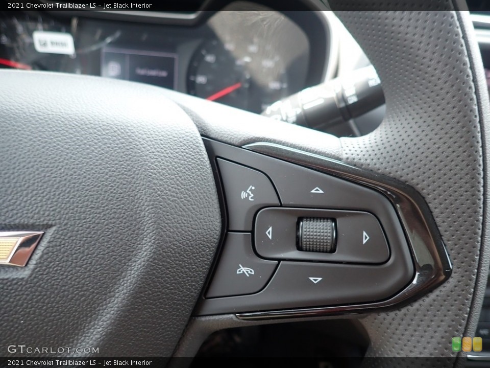 Jet Black Interior Steering Wheel for the 2021 Chevrolet Trailblazer LS #138248636