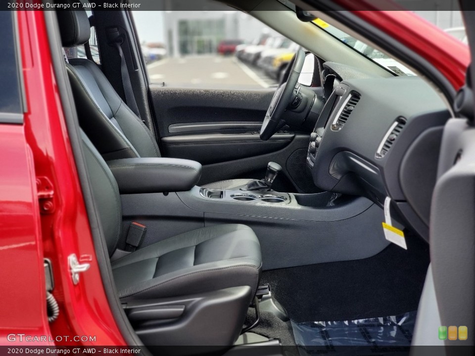Black Interior Front Seat for the 2020 Dodge Durango GT AWD #138248858