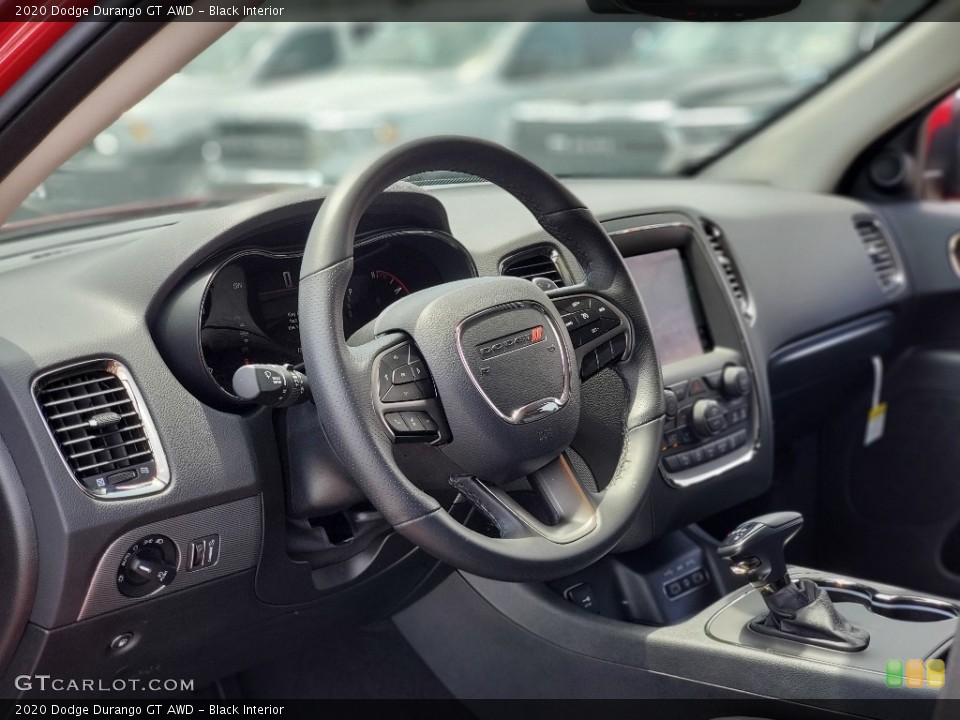 Black Interior Steering Wheel for the 2020 Dodge Durango GT AWD #138249083