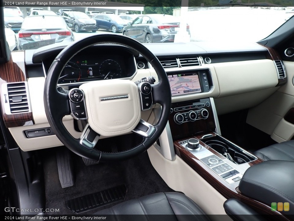 Ebony/Ivory Interior Photo for the 2014 Land Rover Range Rover HSE #138255400
