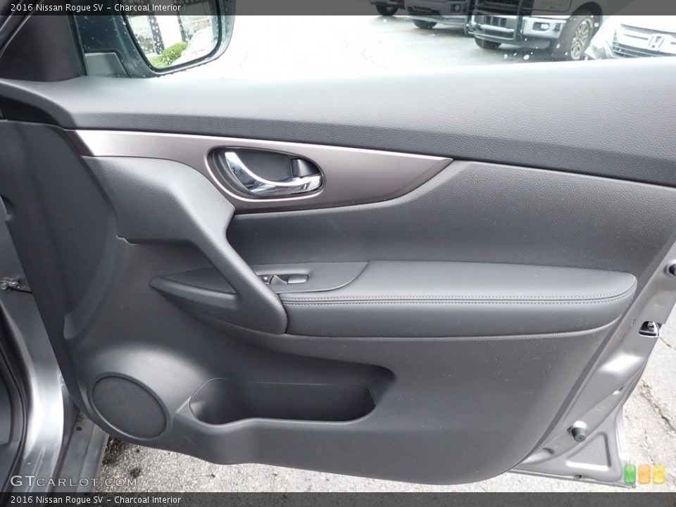 Charcoal Interior Door Panel for the 2016 Nissan Rogue SV #138256122