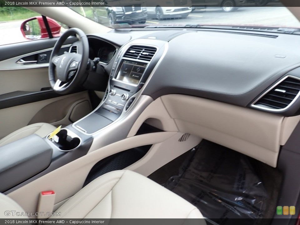 Cappuccino Interior Dashboard for the 2018 Lincoln MKX Premiere AWD #138256227
