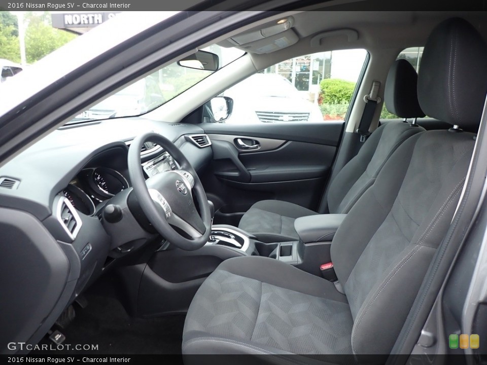 Charcoal Interior Front Seat for the 2016 Nissan Rogue SV #138256434