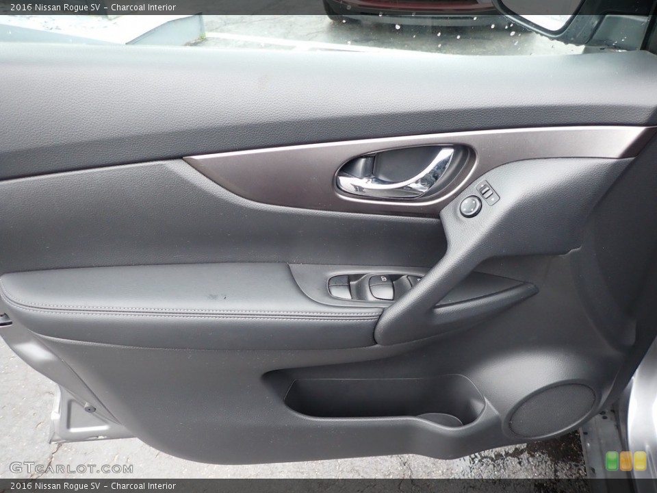 Charcoal Interior Door Panel for the 2016 Nissan Rogue SV #138256533
