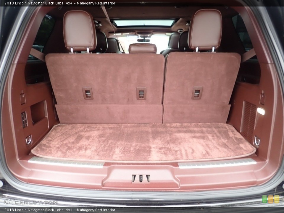 Mahogany Red Interior Trunk for the 2018 Lincoln Navigator Black Label 4x4 #138256671