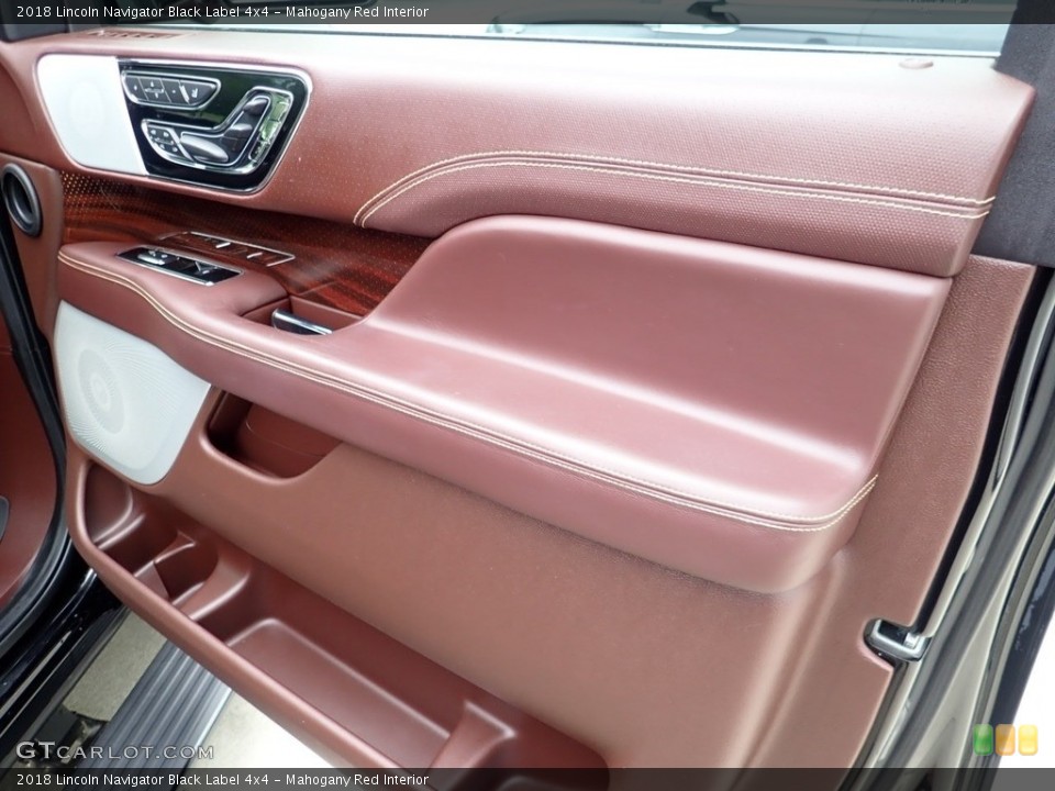 Mahogany Red Interior Door Panel for the 2018 Lincoln Navigator Black Label 4x4 #138256845