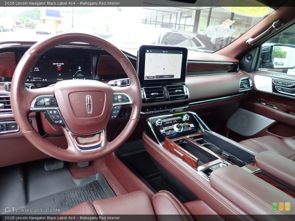 Mahogany Red Interior Photo for the 2018 Lincoln Navigator Black Label 4x4 #138256968