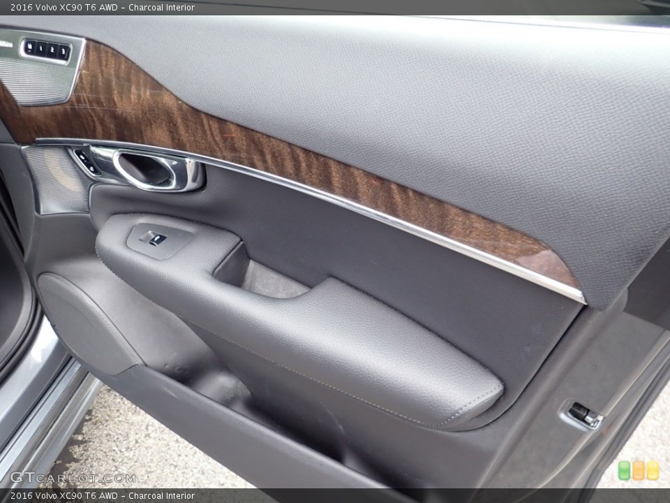 Charcoal Interior Door Panel for the 2016 Volvo XC90 T6 AWD #138257163