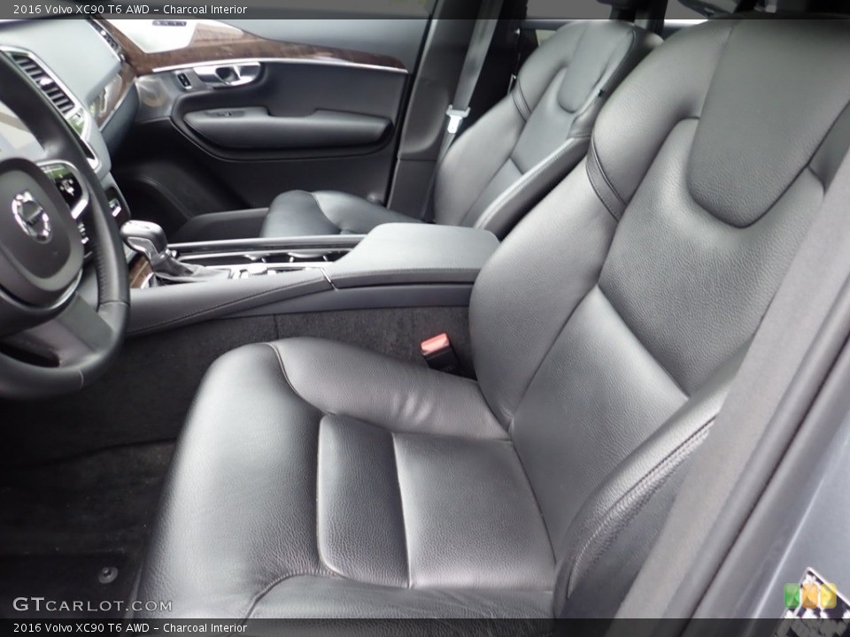 Charcoal Interior Front Seat for the 2016 Volvo XC90 T6 AWD #138257202