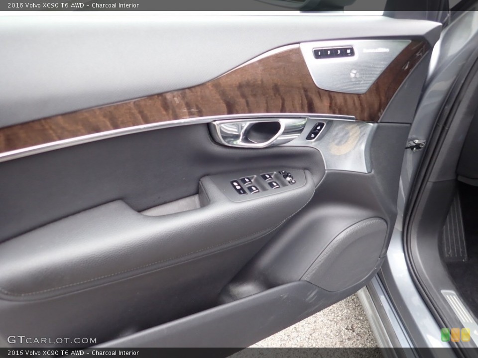 Charcoal Interior Door Panel for the 2016 Volvo XC90 T6 AWD #138257274