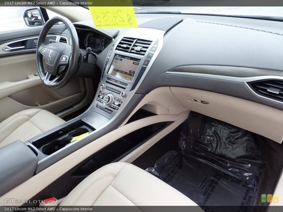 Cappuccino Interior Dashboard for the 2017 Lincoln MKZ Select AWD #138257427