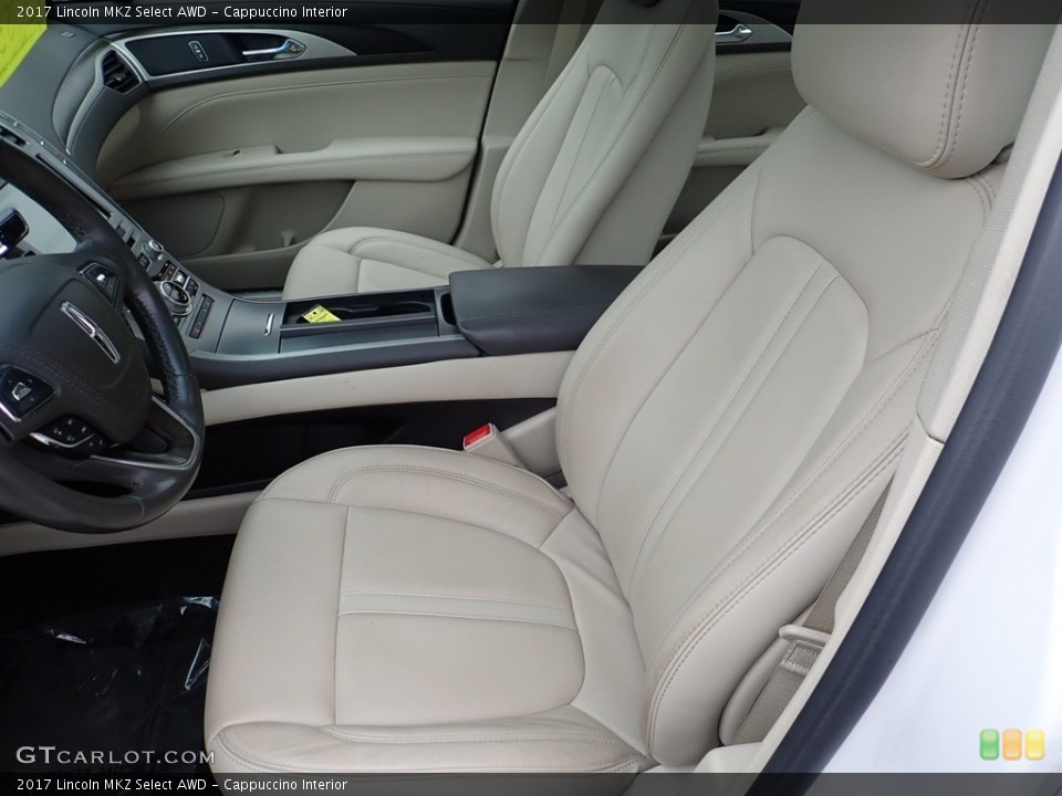 Cappuccino Interior Front Seat for the 2017 Lincoln MKZ Select AWD #138257517