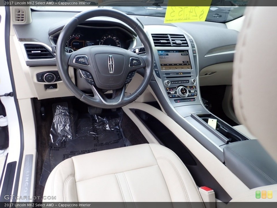 Cappuccino Interior Front Seat for the 2017 Lincoln MKZ Select AWD #138257559