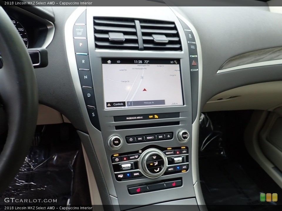 Cappuccino Interior Controls for the 2018 Lincoln MKZ Select AWD #138258828