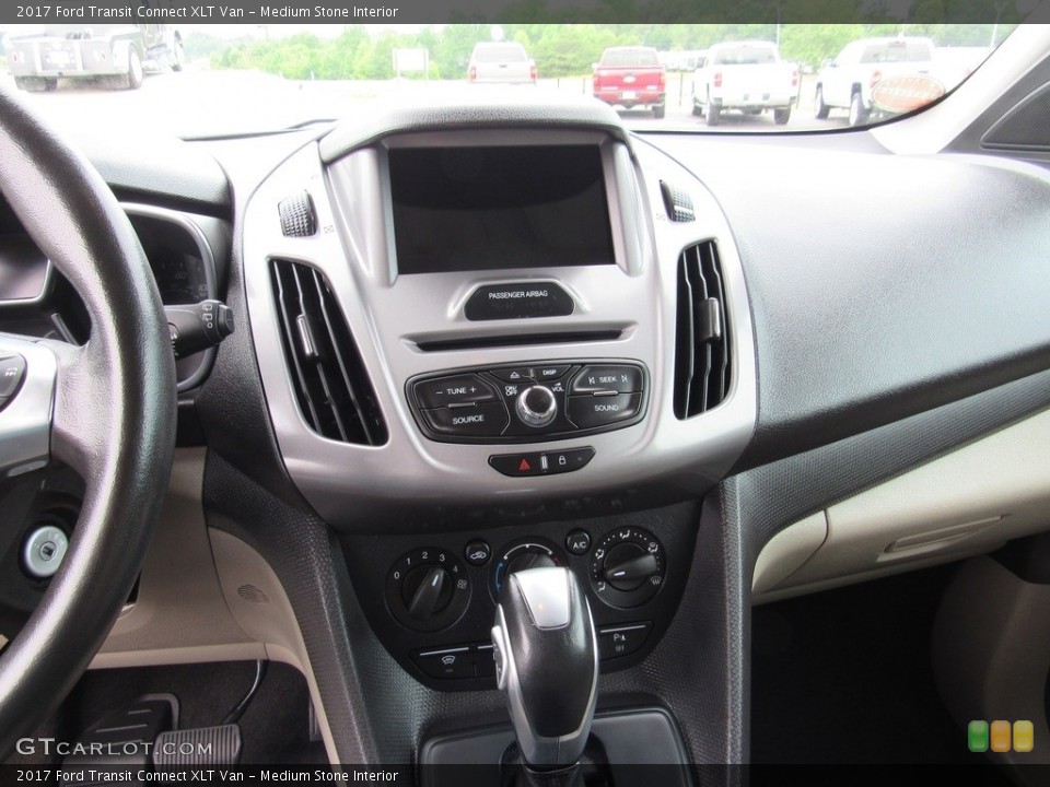 Medium Stone Interior Controls for the 2017 Ford Transit Connect XLT Van #138264860