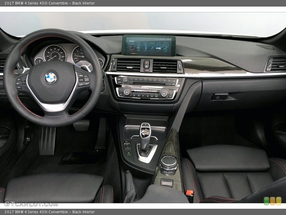 Black Interior Prime Interior for the 2017 BMW 4 Series 430i Convertible #138264914