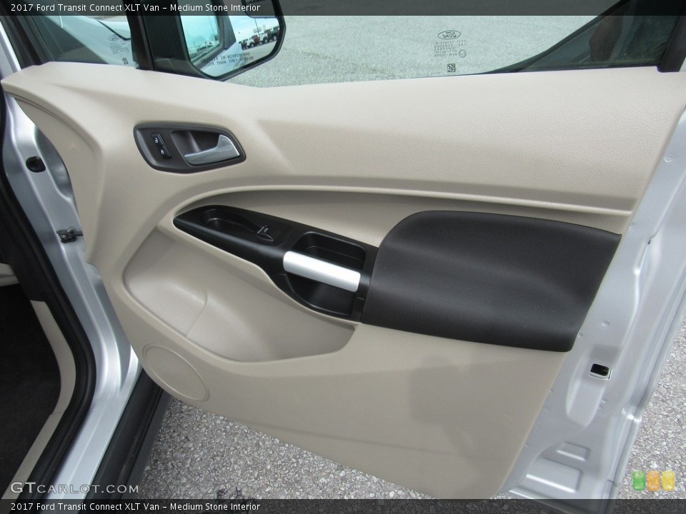 Medium Stone Interior Door Panel for the 2017 Ford Transit Connect XLT Van #138264992