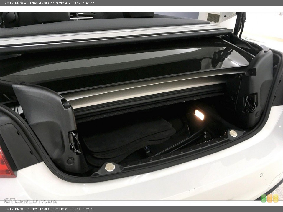 Black Interior Trunk for the 2017 BMW 4 Series 430i Convertible #138265247