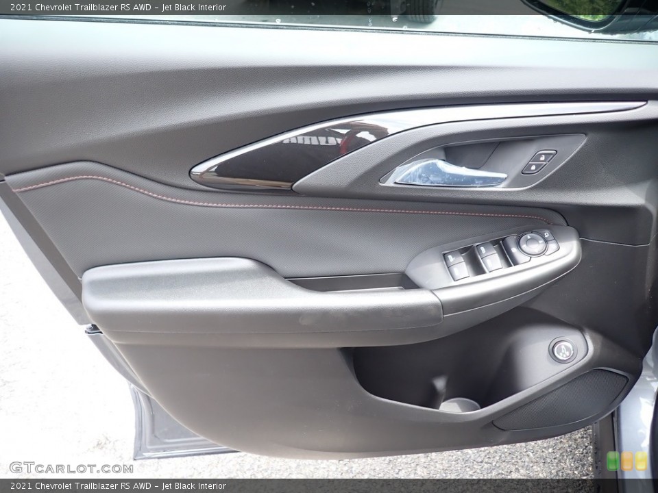 Jet Black Interior Door Panel for the 2021 Chevrolet Trailblazer RS AWD #138268782