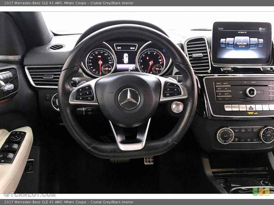 Crystal Grey/Black Interior Dashboard for the 2017 Mercedes-Benz GLE 43 AMG 4Matic Coupe #138269049