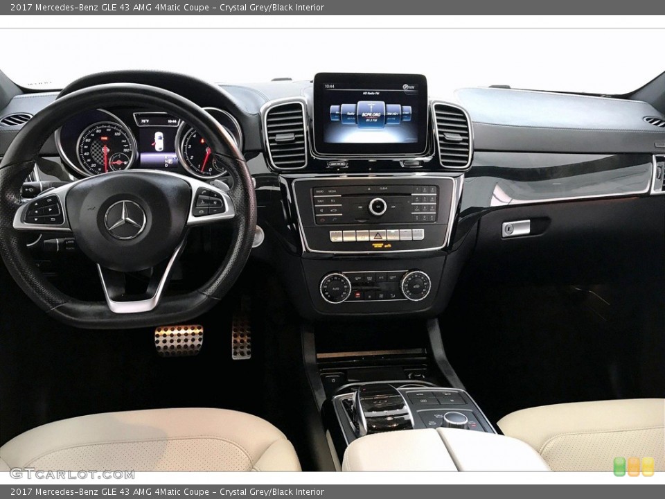 Crystal Grey/Black Interior Dashboard for the 2017 Mercedes-Benz GLE 43 AMG 4Matic Coupe #138269394