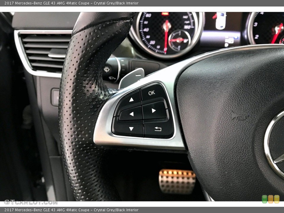 Crystal Grey/Black Interior Controls for the 2017 Mercedes-Benz GLE 43 AMG 4Matic Coupe #138269415