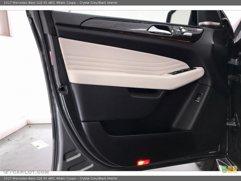 Crystal Grey/Black Interior Door Panel for the 2017 Mercedes-Benz GLE 43 AMG 4Matic Coupe #138269586