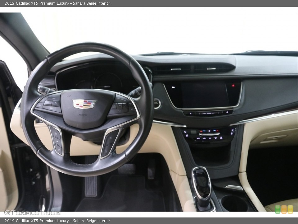 Sahara Beige Interior Dashboard for the 2019 Cadillac XT5 Premium Luxury #138269740