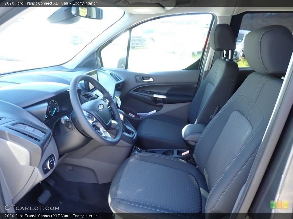 Ebony 2020 Ford Transit Connect Interiors