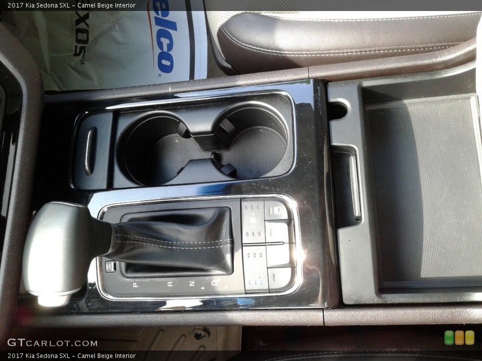 Camel Beige Interior Transmission for the 2017 Kia Sedona SXL #138278645