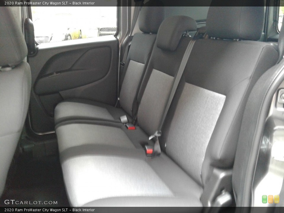 Black Interior Rear Seat for the 2020 Ram ProMaster City Wagon SLT #138280658