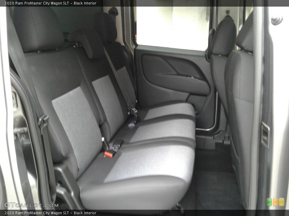 Black Interior Rear Seat for the 2020 Ram ProMaster City Wagon SLT #138280673