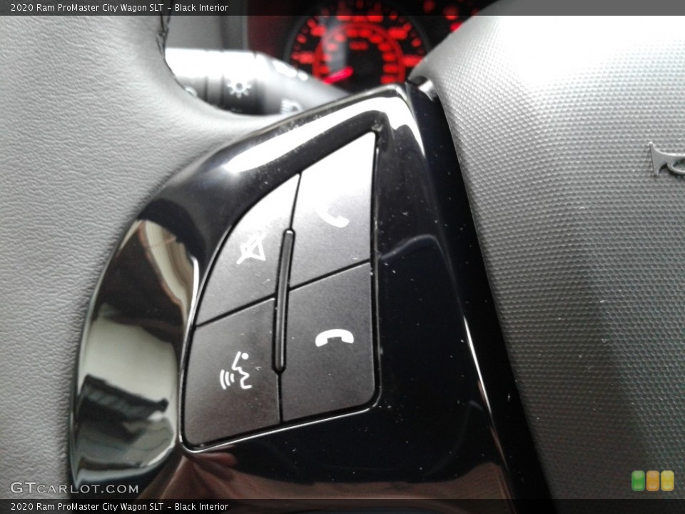 Black Interior Steering Wheel for the 2020 Ram ProMaster City Wagon SLT #138280695