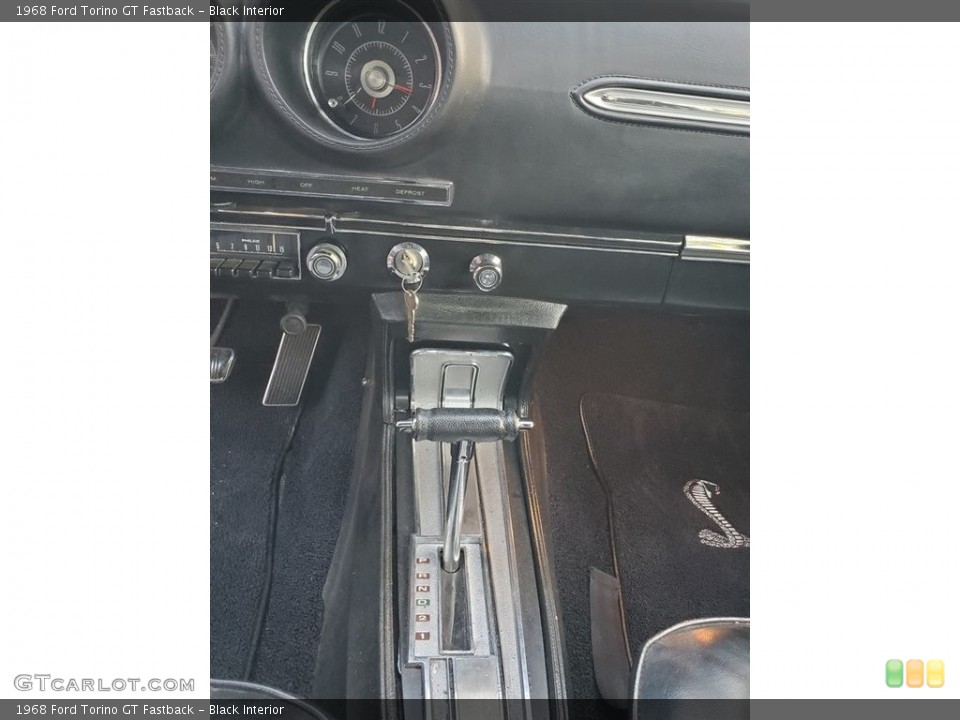 Black Interior Transmission for the 1968 Ford Torino GT Fastback #138281231