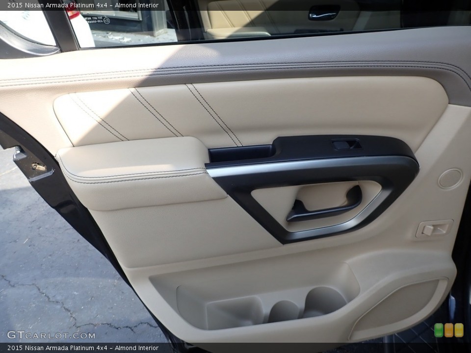 Almond Interior Door Panel for the 2015 Nissan Armada Platinum 4x4 #138287850