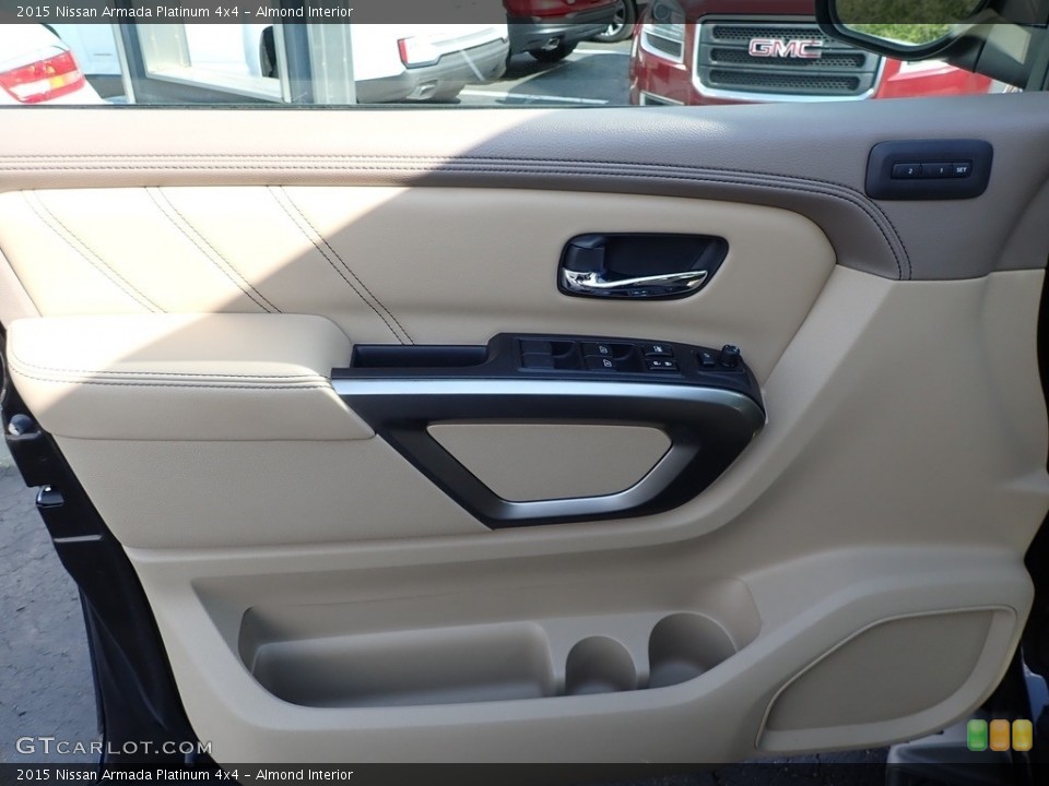 Almond Interior Door Panel for the 2015 Nissan Armada Platinum 4x4 #138287876